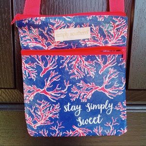 Simply Southern Coral Crossbody Purse Bag